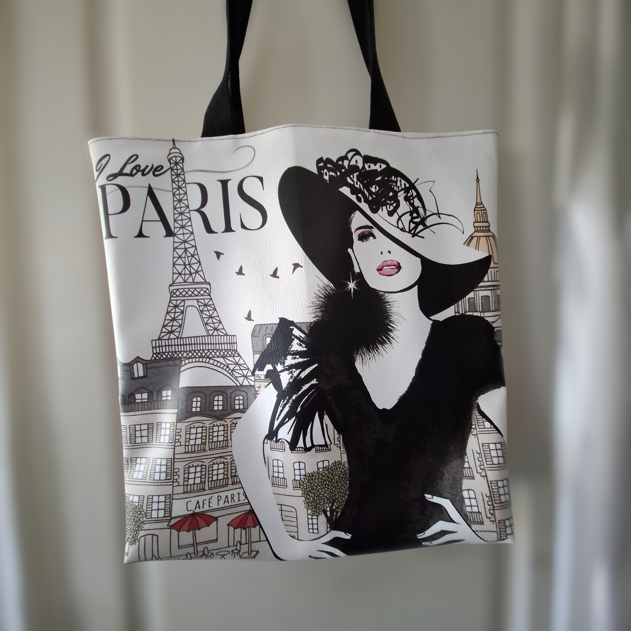 Sac bandoulière type tote bag